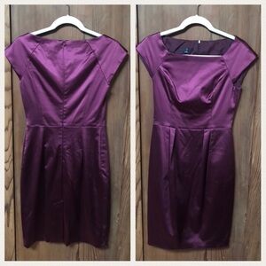 TF Teenflo Maroon Sateen Dress